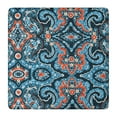 thumbnail image 1 of Vibrant Boho Floral Elastic Tablecloth for Square Table Settings, 1 of 6