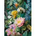 thumbnail image 1 of Vibrant Botanical Floral Butterfly Canvas Painting Wall Art for Living Room Bedroom Office Hotel Lobby Dining Room Decor, 1 of 8