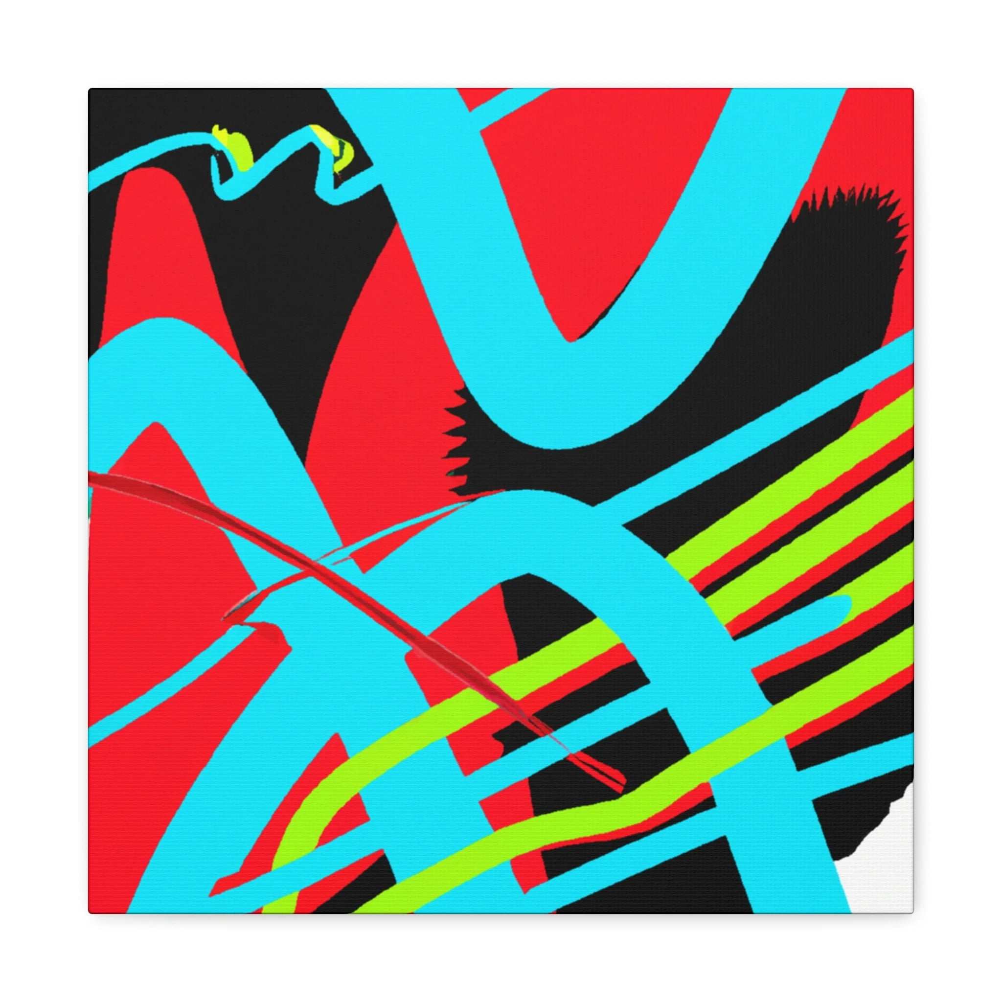 Vibrant Brilliance Blazing - Canvas
