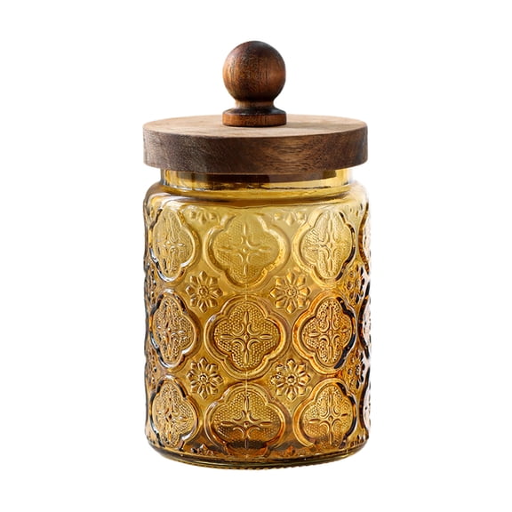 Vibrant Colored Glass Storage Jar,Kitchen Snack Tea Organizer,Transparent Visible Container,Airtight Moisture Proof Lid,Food Grade Safe Material,Durable Reusable Home Kitchen Storage Essential