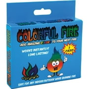 Vibrant Colorful Fire 3-Pack Box Tinder for Bright and Beautiful Flames
