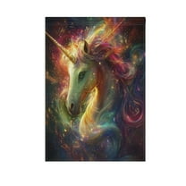 Vibrant Colors Unicorn Garden Flag Double Sided Outdoor Banners Yard Flags for Garden Home Holiday Decorations