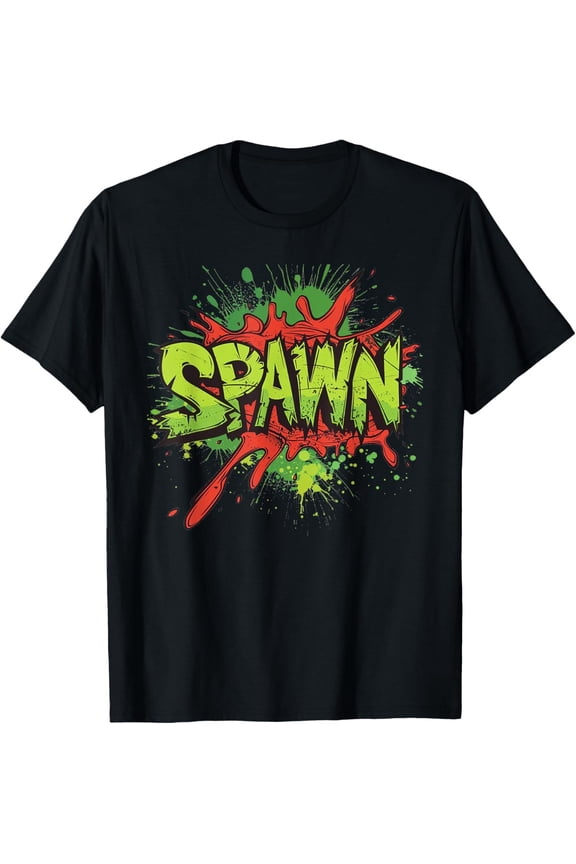 Vibrant Colors With Cool Spawn Costume Phrase Suited To Casual Events And Everyday Wear T-Shirt, Size S-5XL