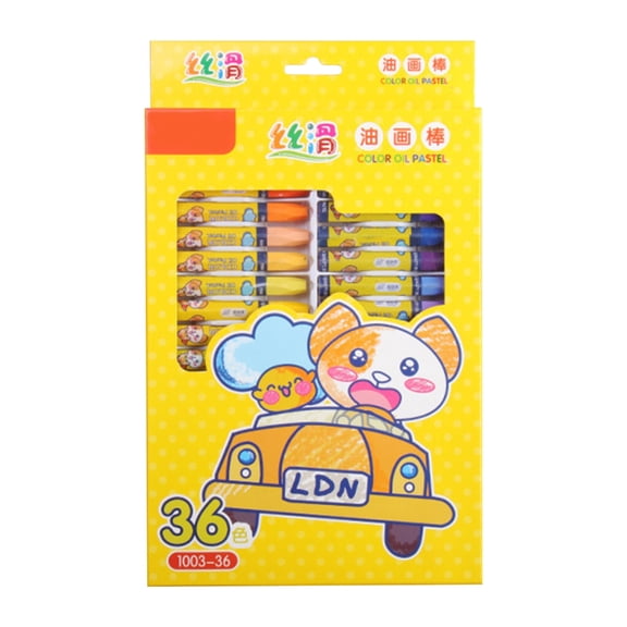 Crayons Assorted Colors for Classroom and Home Pack of 12/18/24/36 Crayons Run Your Imagination with Vibrant Crayons