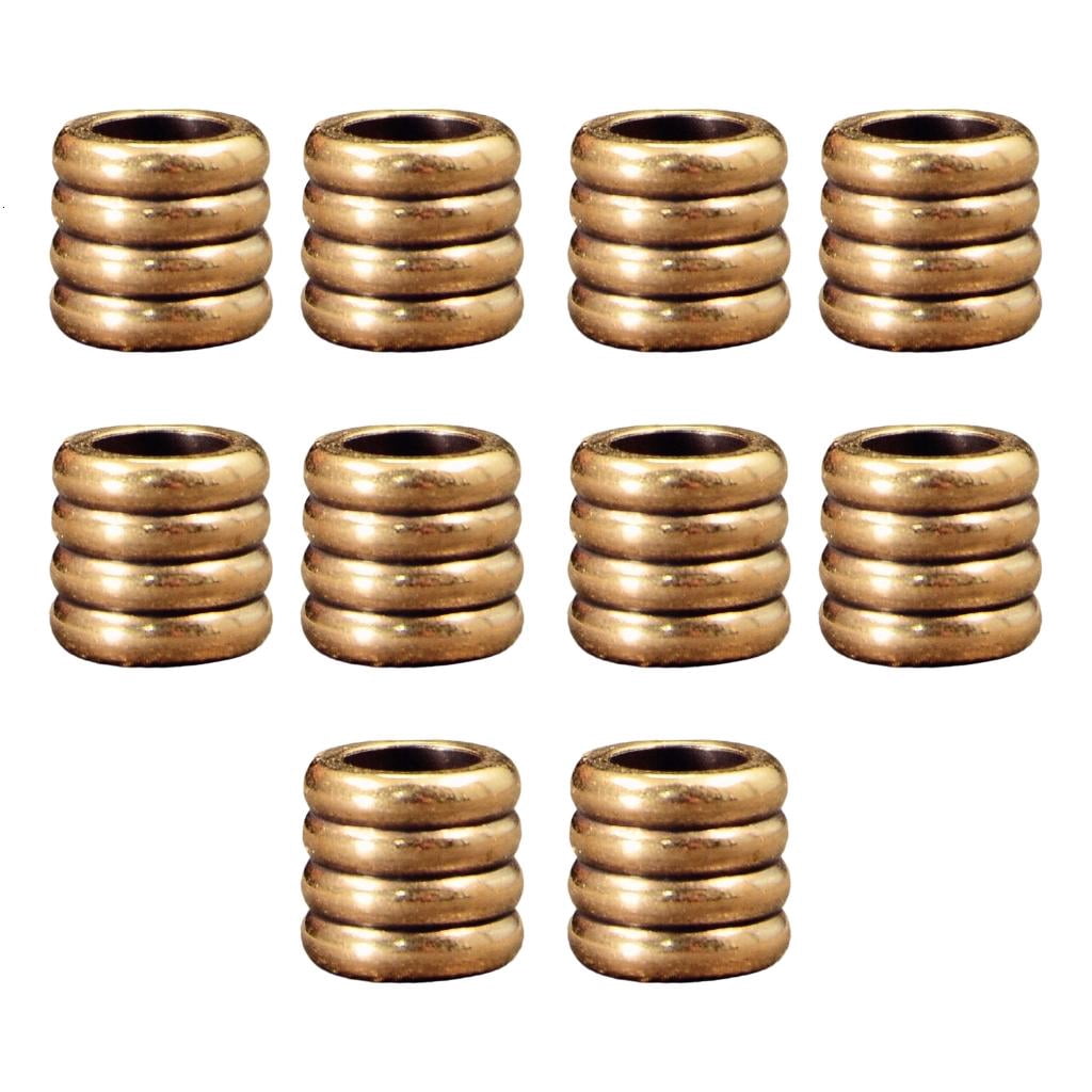 Copper Rectangular Spacer Vibrant Copper Spacer Beads Handmade Jewelry Making Crafters Essential ...