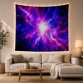 thumbnail image 1 of Vibrant Cosmic Nebula Explosion Against Dark Starry Space, Dramatic Celestial for Space Enthusiasts, Vibrant Space Art Decor, Birthday Gift, Tapestry Wall Hanging for Bedroom and Dorm, 1 of 7