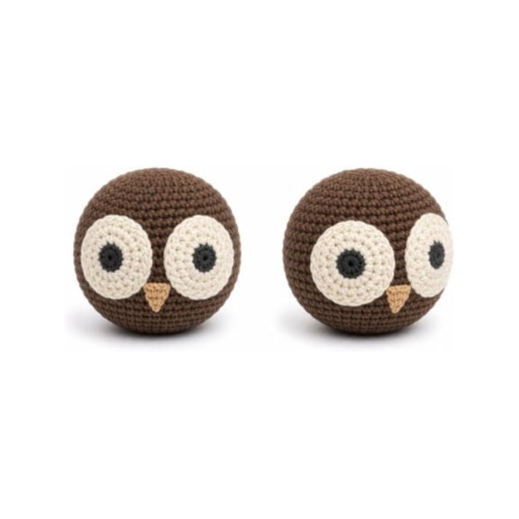 Vibrant Crocheted Beanbag Juggling Balls Soft Sport-Themed Handmade Fidget Toys for Outdoor Games Desk Decor