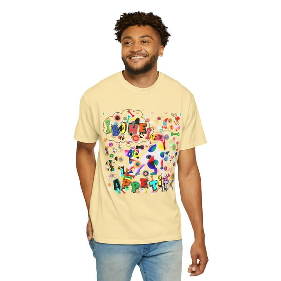 Vibrant Dogs-Bones Comfort Colors T-shirt