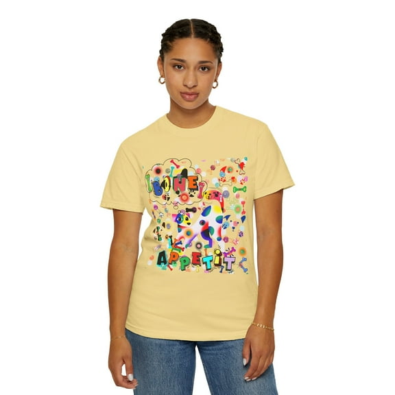 Vibrant Dogs-Bones Comfort Colors T-shirt