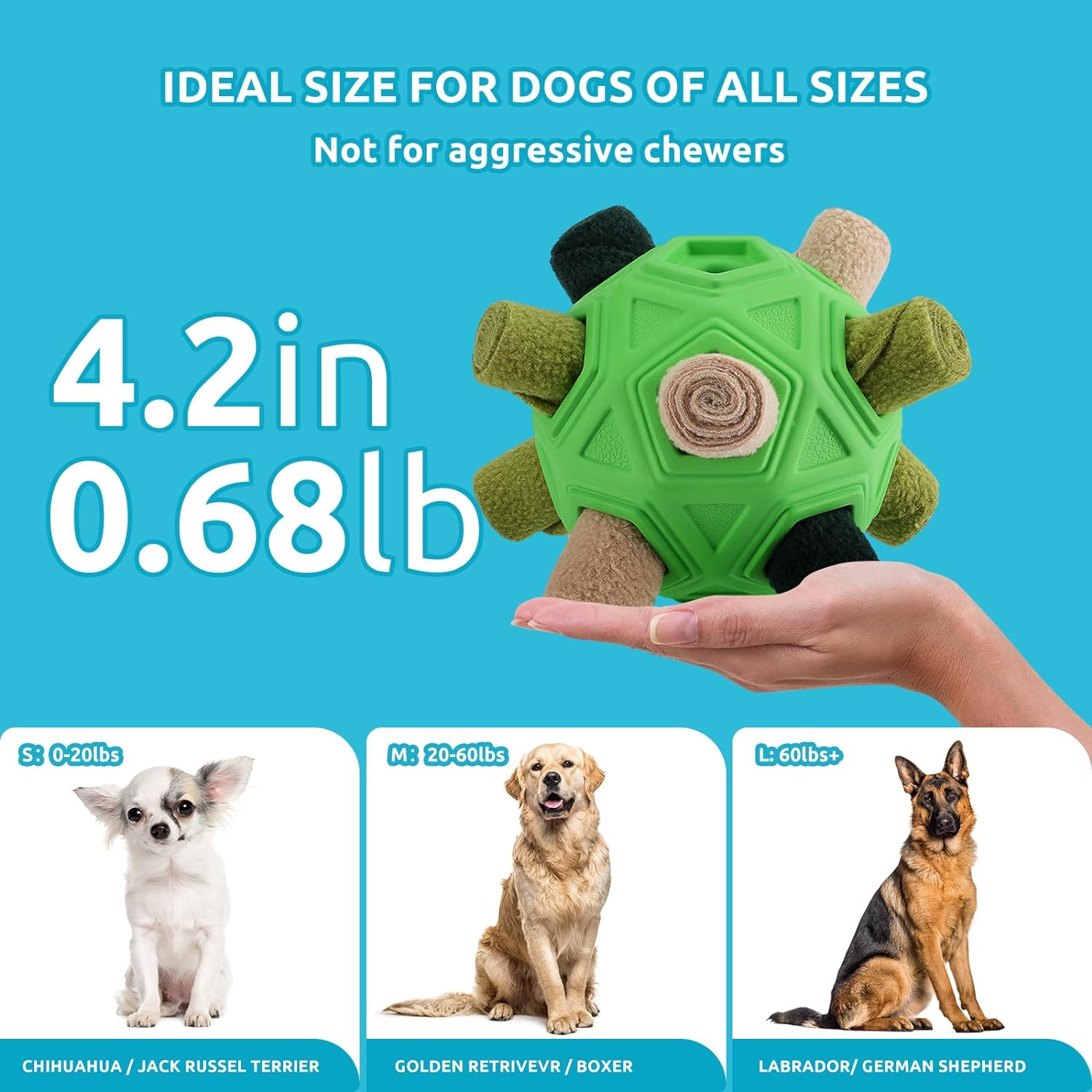 Vibrant and Engaging Rainbow Green Interactive Dog Toy Fun and