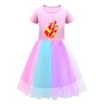thumbnail image 1 of Vibrant Flame Dress for Kids – PrestonPlayz-Inspired Girls Outfit with Tulle Skirt – Great for Birthdays Summer Days, 1 of 4