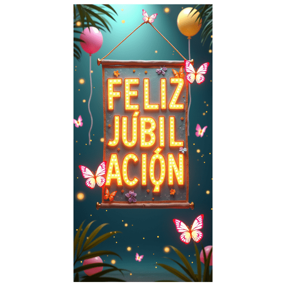 Vibrant Floral Decorated Spanish Jubilation Banner Background Party Supplies Photography Props Decorations Event Celebrations Fiesta Decor Backdrop