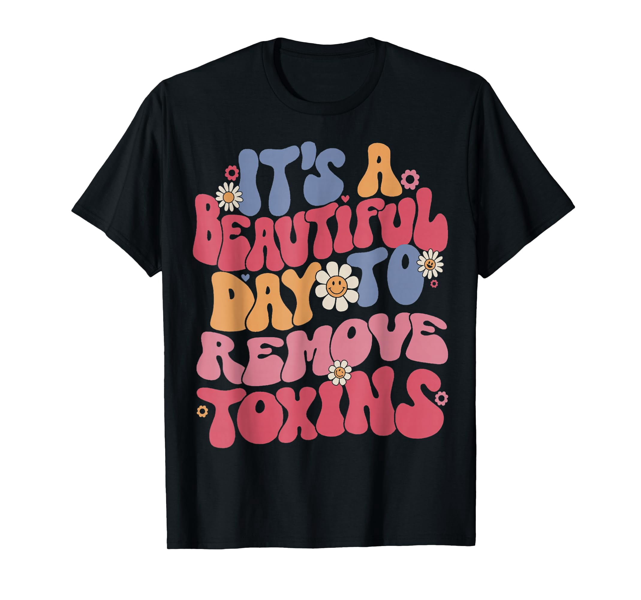 Vibrant Floral Graphic T-Shirt for Dialysis Nurses - It's A Beautiful ...