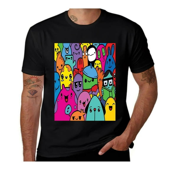 Vibrant Floral Motifs-Ethnic-Multicolor- Casual Streetwea Everyday Tshirt Comfortable Wear tee shirt