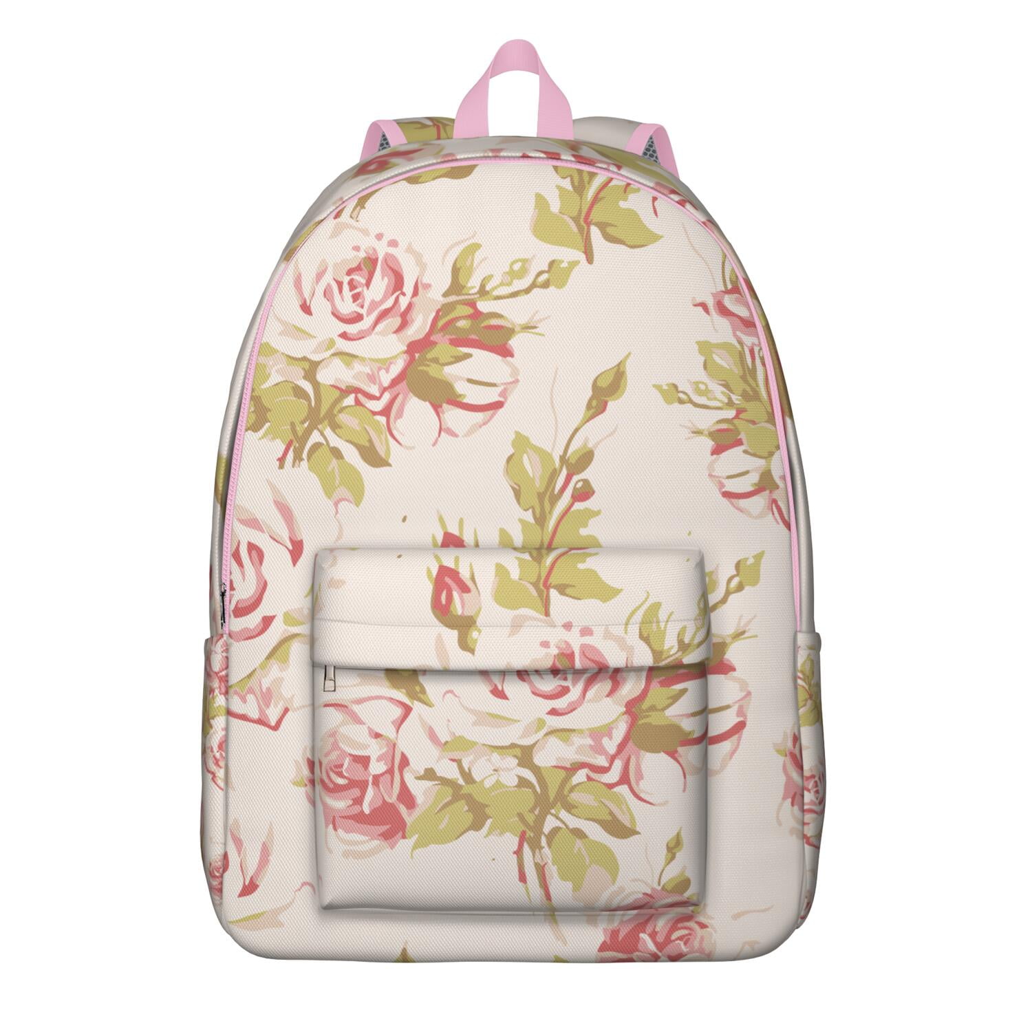 Vibrant Floral Women\'s Backpack Sameria Psychedelic Vibrant Floral Travel Backpack  main image 3