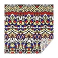 thumbnail image 1 of Vibrant Floral Pattern Square Tablecloth,Waterproof Square Table Cover,Wipeable Spillproof Washable Table Cover for Home Kitchen Party Decor 52"x52"(132x132cm), 1 of 6
