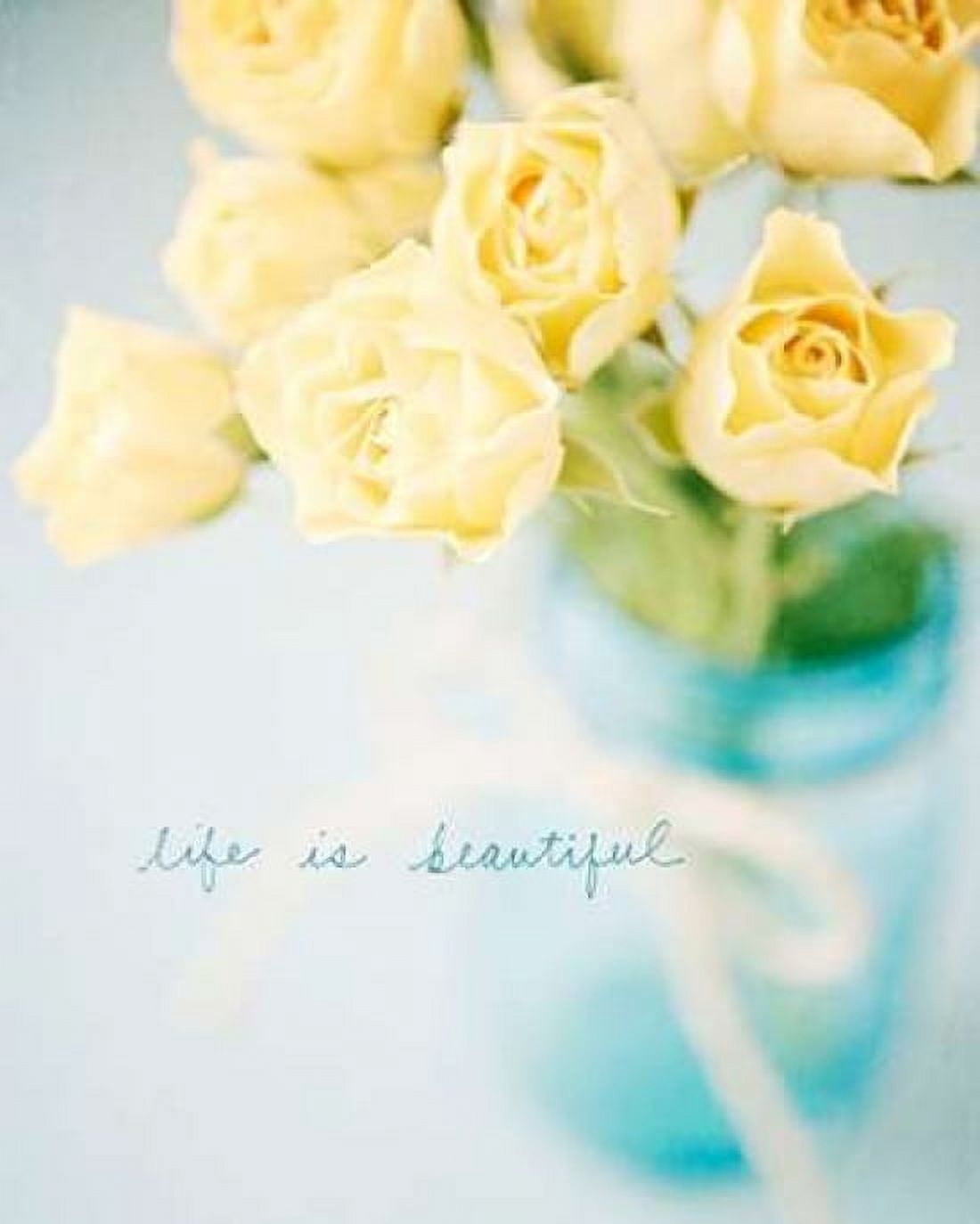 Vibrant Floral Setting 2 Canvas Art - Susannah Tucker Photography (20 x 24)