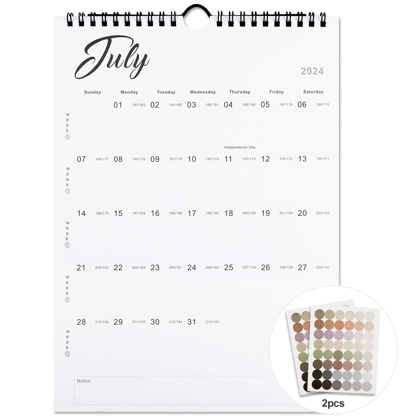 Vibrant Focus 20242025 Wall Calendar 18 Monthly Wall Calendar 2025