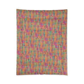 Vibrant Geometric Comforter for Cozy Bedrooms