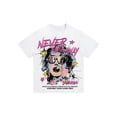 thumbnail image 1 of Vibrant Graphic Face Print Comfort Colors Oversized T-Shirt for Casual Streetwear, 1 of 4