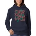 thumbnail image 1 of Vibrant Graphic Smile Hoodie Women's, 1 of 4