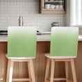 thumbnail image 1 of Vibrant Green Chair Covers Set of 6 and White Gradient Chair Back Covers Stretch Removable Washable Slipcovers Protector for Dining Room Kitchen Party Decor, 1 of 5