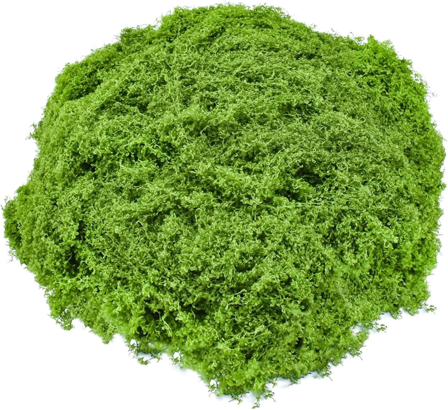 Vibrant Green Faux Moss for Planters - Artificial Moss Decor for Crafts, Centerpieces & Indoor/Outdoor Gardening