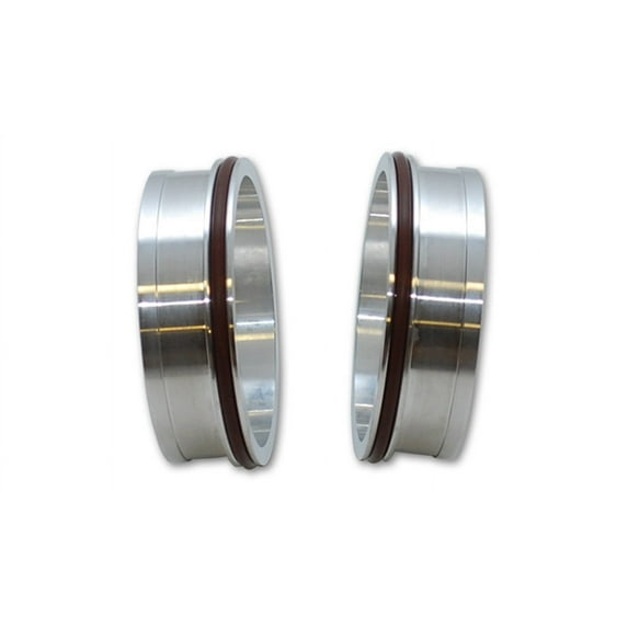 Vibrant HD Aluminum Weld Ferrules w/ O-Rings for 2in OD Tubing - Sold in Pairs