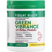 Vibrant Health, Green Vibrance, Vegan Superfood Powder, 60 Servings (FFP)