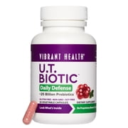 Vibrant Health - U.T. Biotic Daily Maintenance Formula 500 mg. - 30 Vegetarian Capsules