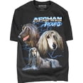 thumbnail image 1 of Vibrant Heavy Metal T-Shirt for Men & Women - Comfort Colors with Epic Stars and Lightning Design, 1 of 4