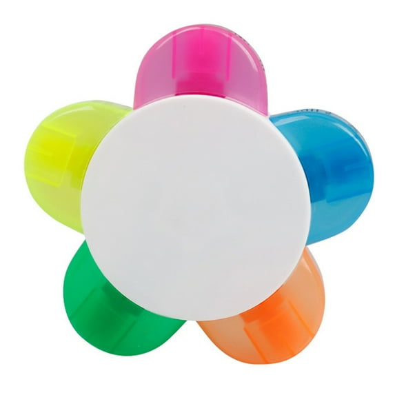 Vibrant Highlighters Ergonomic Grip Smooth Ink Flow for Students Office Use