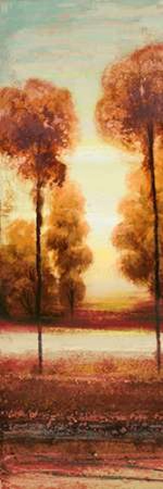 Vibrant Land I Canvas Art - Michael Marcon (8 x 24)