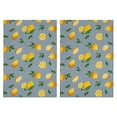 thumbnail image 1 of Vibrant Lemon Kitchen Towels Set of 2, 18x26 Inch Soft Absorbent Dish Towels, Fruit Design Tea Towels and Hand Towels for Home Decor, Perfect for Kitchen Use, 1 of 3