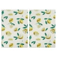 thumbnail image 1 of Vibrant Lemon Kitchen Towels Set of 2, 18x26 Inch Soft Absorbent Dish Towels, Fruit Design Tea Towels and Hand Towels for Home Decor, Perfect for Kitchen Use, 1 of 3