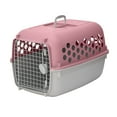 thumbnail image 1 of Vibrant Life 26" Plastic Portable Kennel for Dogs, Pink, 1 of 8