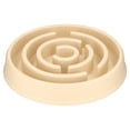 thumbnail image 1 of Vibrant Life 3.2-Cup Silicone Slow Pet Feeder for Dogs and Cats, Beige, 1 of 8