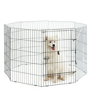 Vibrant Life 36" High 8-Panel Customizable Pet Exercise Playpen with Door for Dogs Upto 70 lb