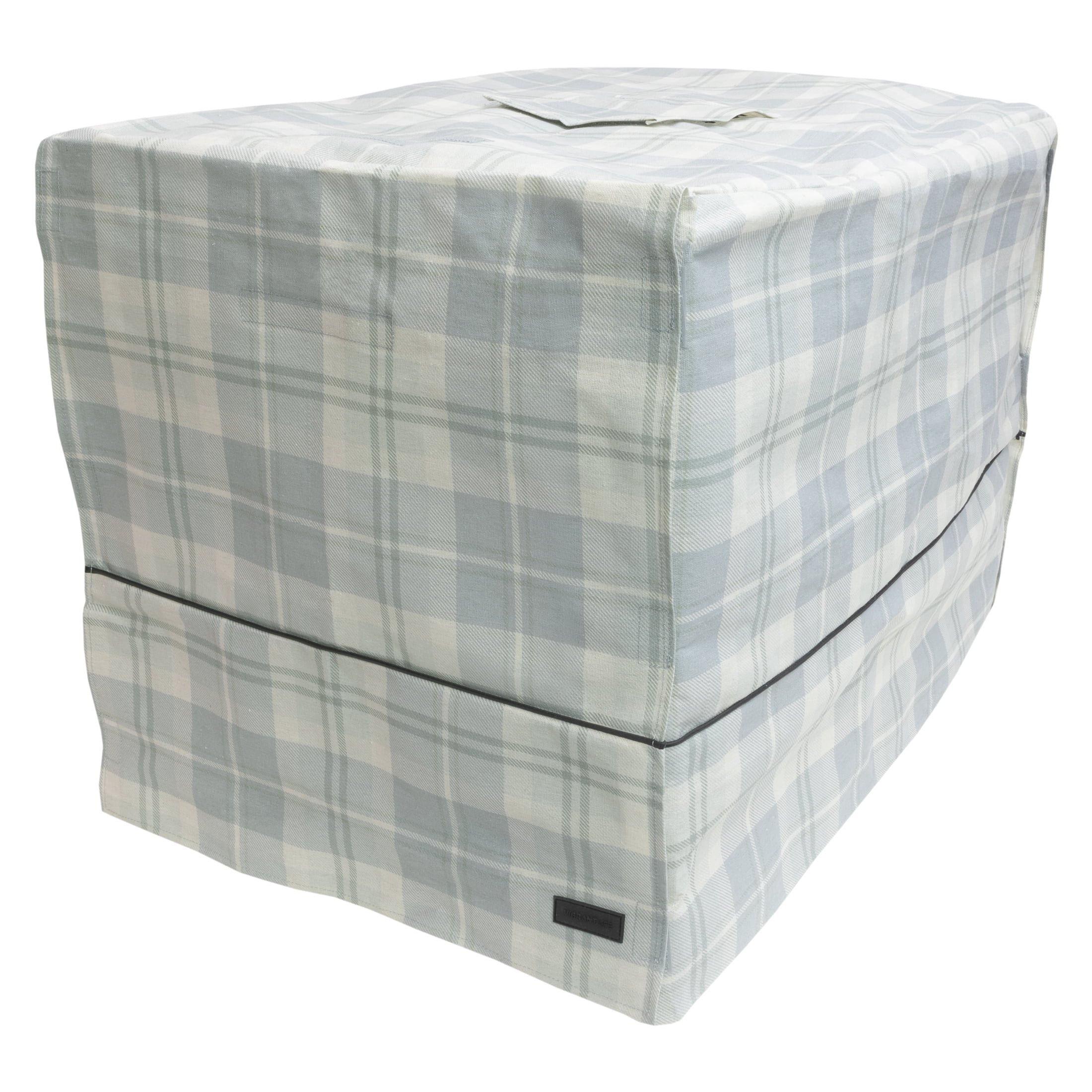 Vibrant Life 42" Plaid Crate Cover