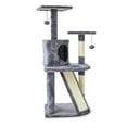 thumbnail image 1 of Vibrant Life 5-Level Multi-Functional Cat Tree Condo, Gray, 44.5", 1 of 8