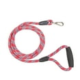 thumbnail image 1 of Vibrant Life 6' Reflective Rope Leash, Red and White, L, 1 of 12