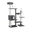 Actual Color: Gray, Assembled Product Height: 64