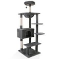 thumbnail image 1 of Vibrant Life 70” Cat Tree for Indoor Cat,Multi-Level Cat Tower with Scratching Posts, Gray, 1 of 13