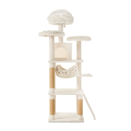 VIBRANT LIFE 73″ LARGE MULTI-FUNCTIONAL CAT TREE WITH...