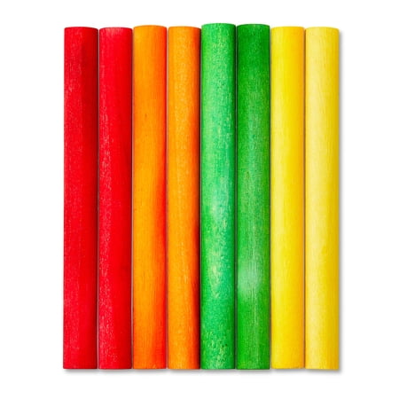 Vibrant Life Colorful Wood Chew Sticks for Small Animals, 4", 8 Count