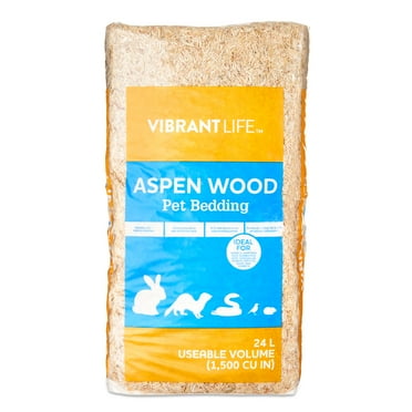 Vibrant Life Aspen Wood Pet Bedding, 24L