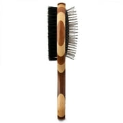 Vibrant Life Bamboo Pin & Bristle Dog Grooming Brush