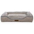 thumbnail image 1 of Vibrant Life Bolstered Bliss Mattress Edition Dog Bed, Large, 36"x26", up to 70lbs, 1 of 12
