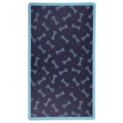 Vibrant Life Bone Print Vinyl Dog Food Placemat