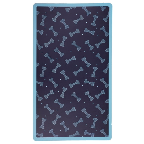 Vibrant Life Bone Print Vinyl Dog Food Placemat